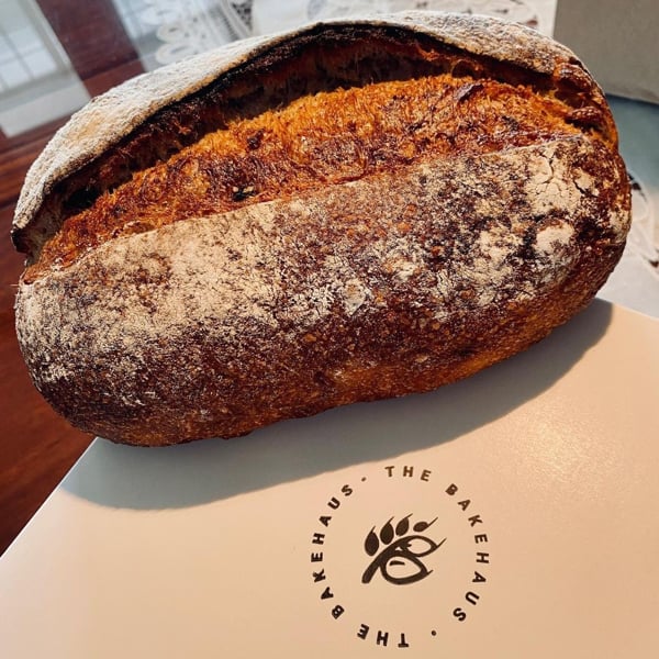A Loaf Of Sourdough Bread At The Bakehaus, Singapore