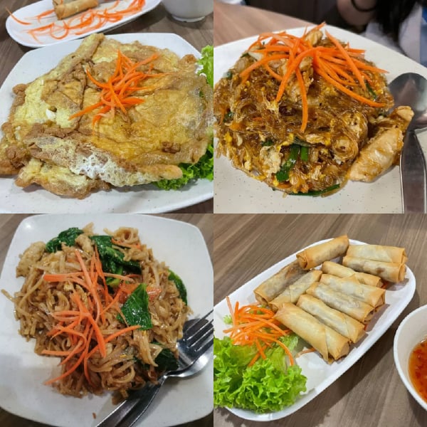 Assorted Dishes At Jai Thai Purvis Street