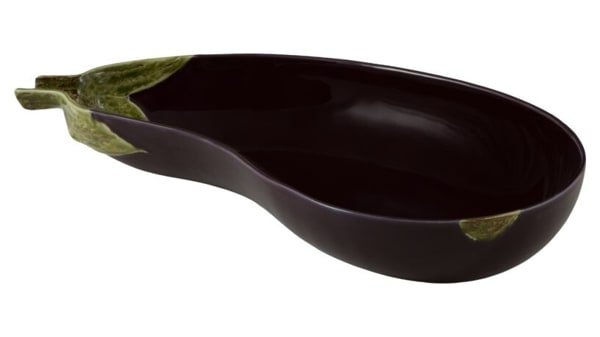 Aubergine Salad Bowl by TANGS