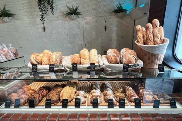 Baguettes And Pastries At Bread & Hearth Bakery On Keong Saik Road, Singapore