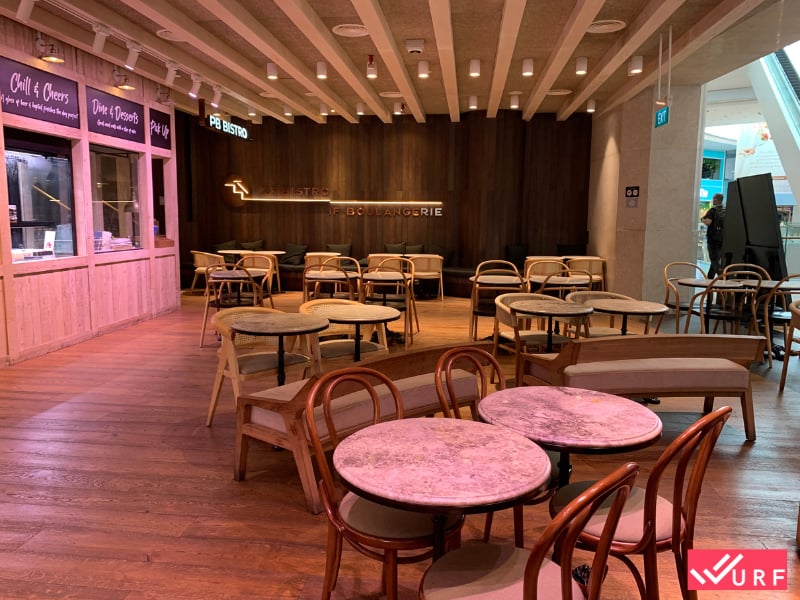 Cafe Environment At Maison De PB By Paris Baguette, Jewel Changi Airport