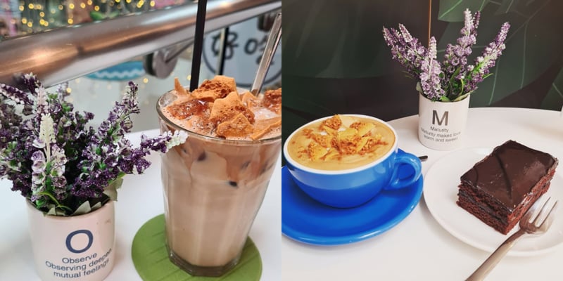 Coffee And Cake At O'Brew Culture, Tampines One