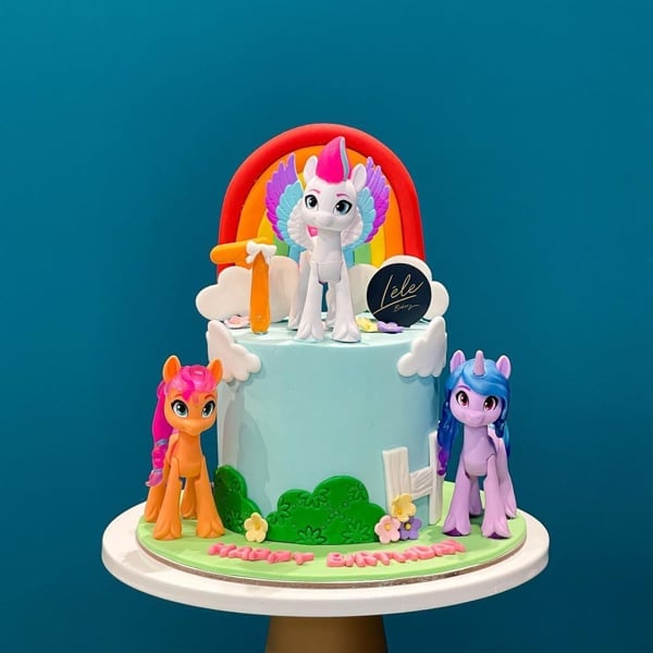 Colorful Kids Themed Cake At LELE Bakery