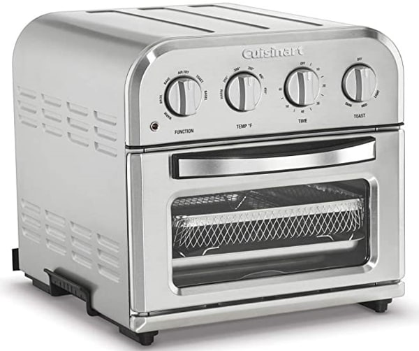 Cuisinart Compact Air Fryer Toaster Oven 9L TOA-28KR - Side
