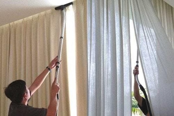 Curtain Cleaning - Credits to Netco Services