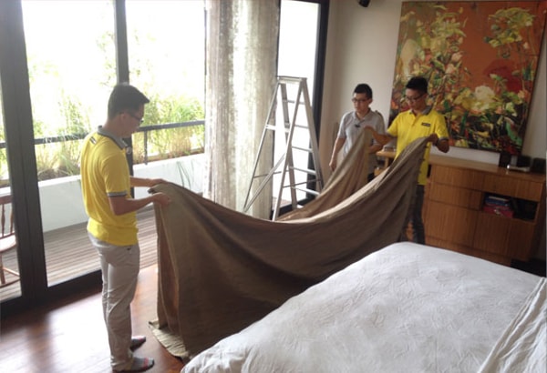 Curtain Cleaning Service - Credits to Cotton Care
