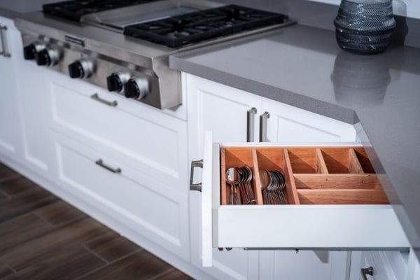 Drawer dividers help keep things in place