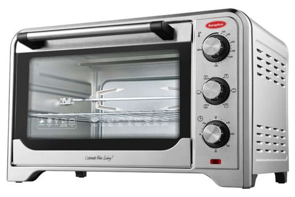 EuropAce 30L Double Glass Stainless Steel Electric Oven - EEO 5301T