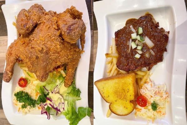 Fried Chicken And Chicken Chop At Tenderfresh Classic @ Our Tampines Hub
