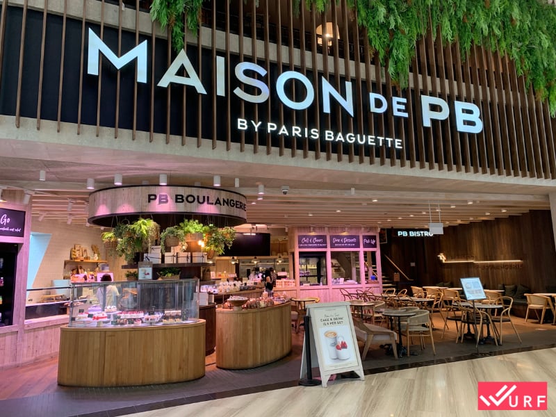 Front Of Maison De PB By Paris Baguette At Jewel Changi Airport