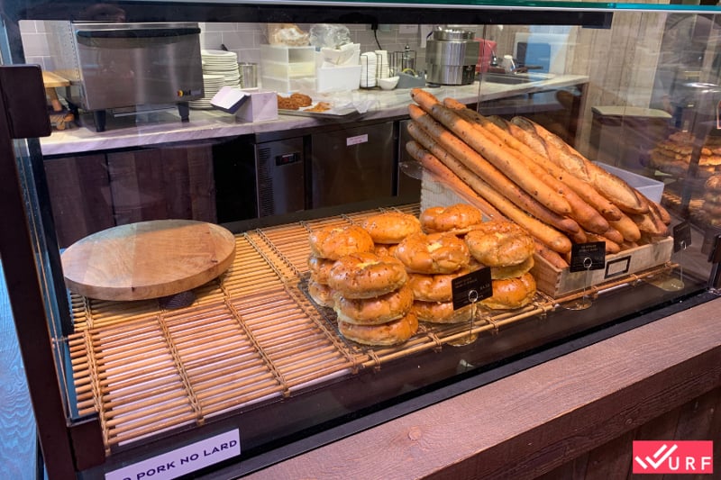 Garlic Bread And Baguettes At Maison De PB By Paris Baguette, Jewel Changi Airport