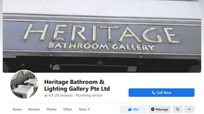 Heritage Bathroom Gallery - Facebook