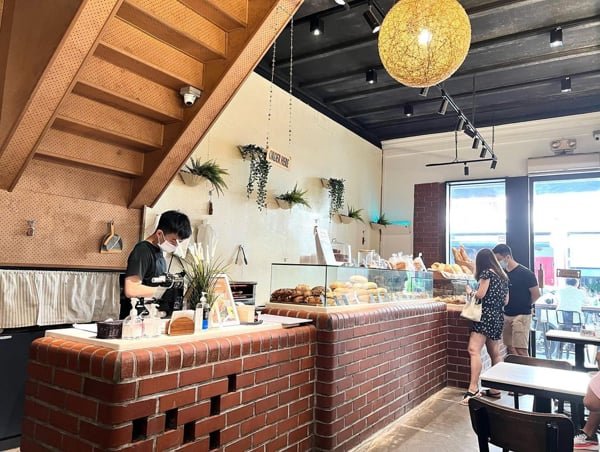 Interior Of Bread & Hearth Bakery On Keong Saik Road, Singapore