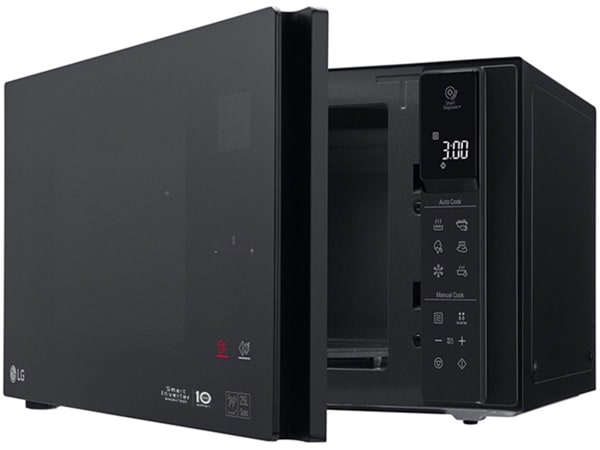 LG MS2595DIS 25L Solo NeoChef Smart Inverter Microwave Oven - Open