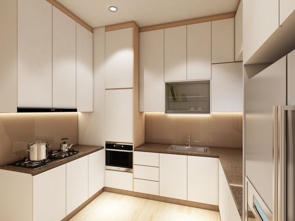 Minimal Kitchen Cabinets by Wan Rong Pte Ltd