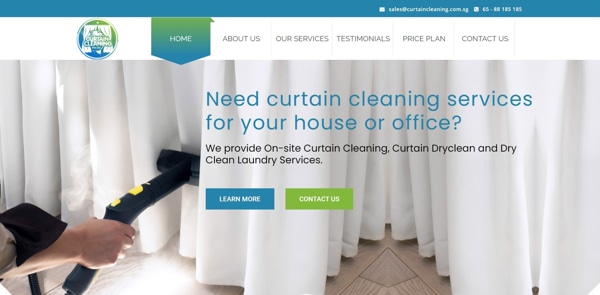 Curtain Cleaning Official Site