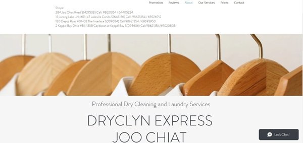 Official Site - Credits to Dryclyn Express Joo Chiat