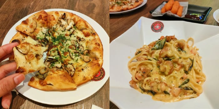 Pizza And Pasta At PastaMania - Tampines Mall
