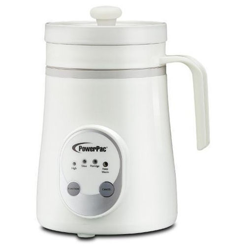 PowerPac Ceramic Electric Cup Baby Slow Cooker 0.6L PPSC06