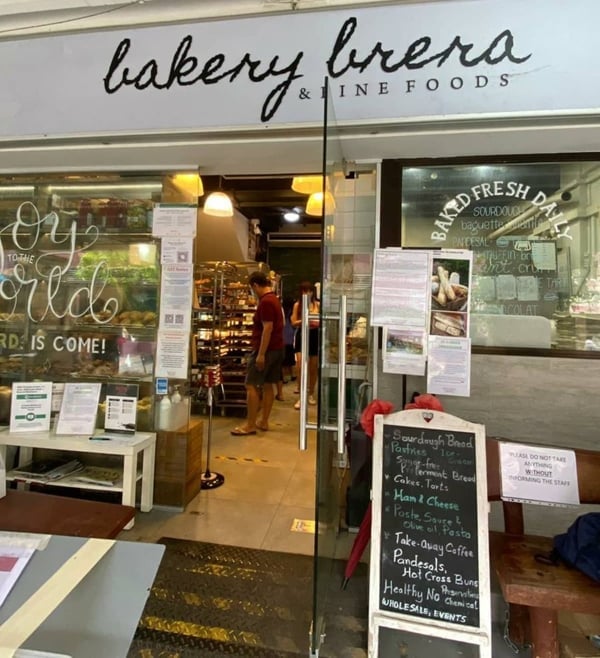 Shopfront Of Bakery Brera