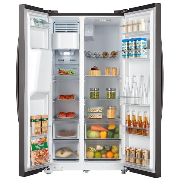 Side by side fridge model